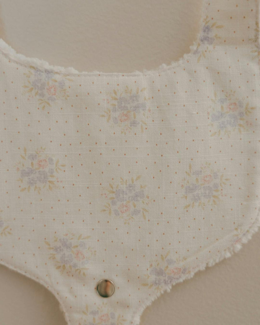 Soothe & Snap Pacifier Bib-Petite Meadow Dots
