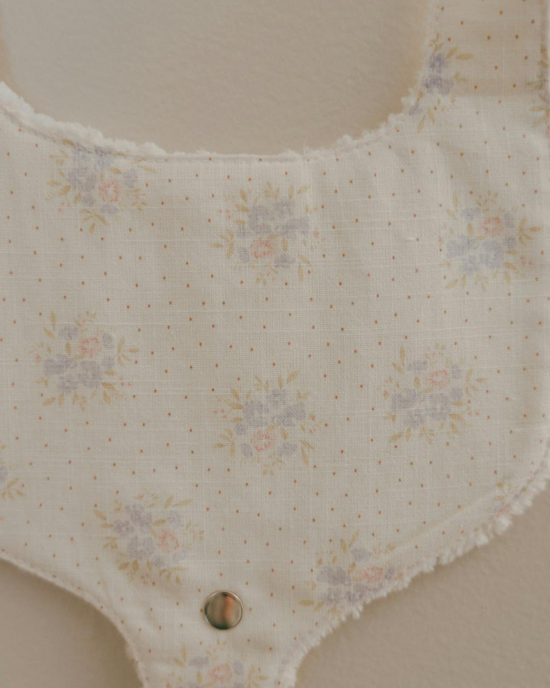 Soothe & Snap Pacifier Bib-Petite Meadow Dots