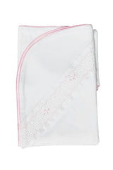 Nella Smocked Girl Blanket Pink Smocked