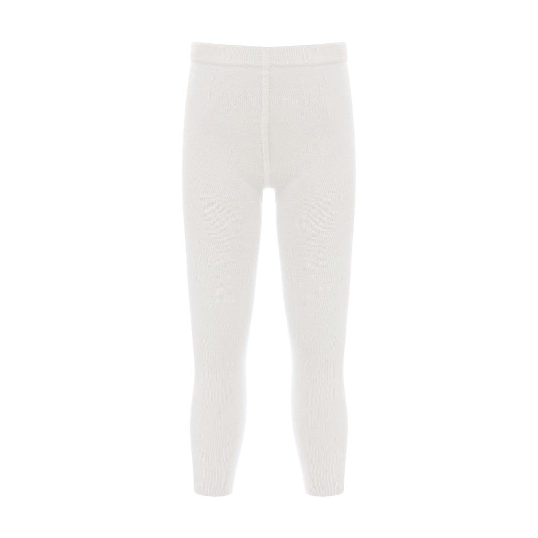 White Bamboo Cotton Tights