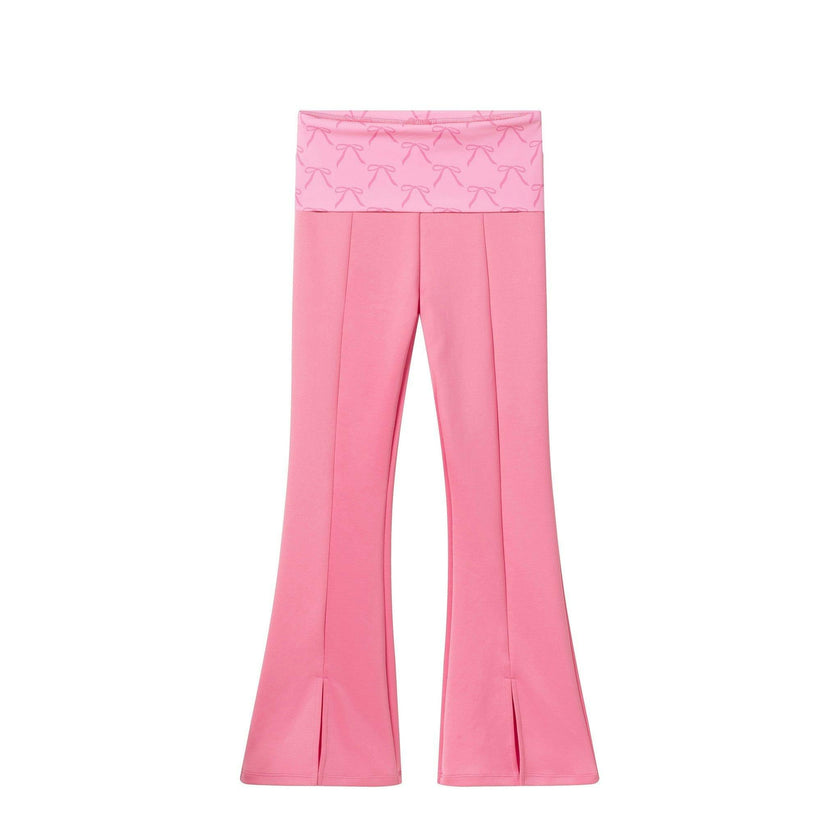 Tween Ponte Hoodie & Flare Leggings Set | Bubblegum Pink