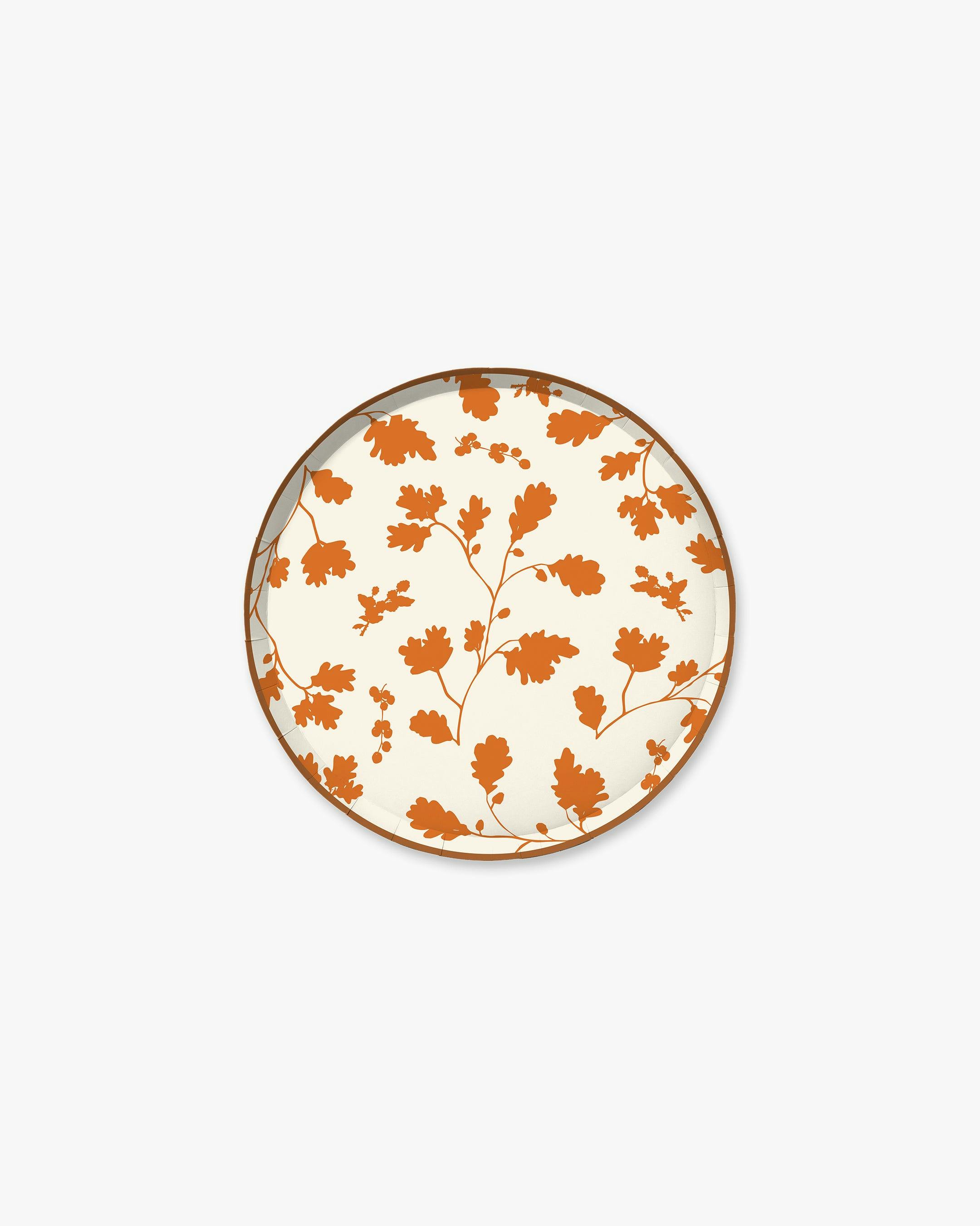 Hawthorne Hors d'Oeuvres Plate Set - Pumpkin