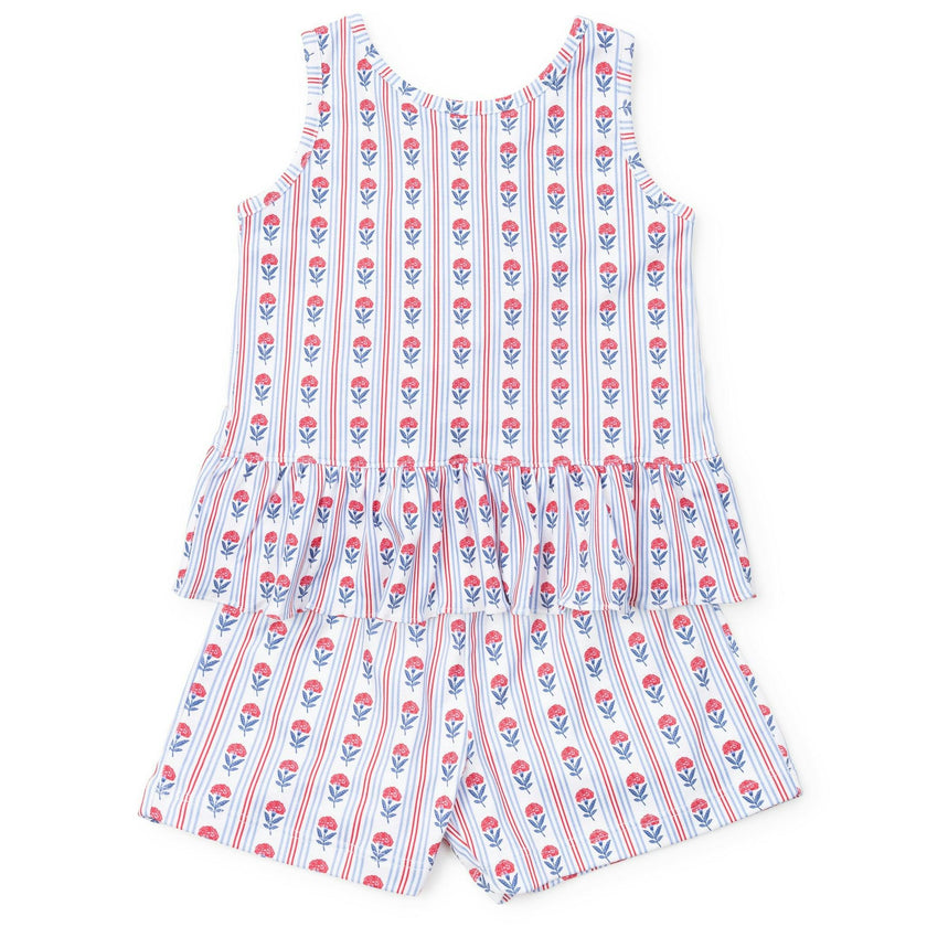 Poppy Girls' Short Set - Liberty Floral