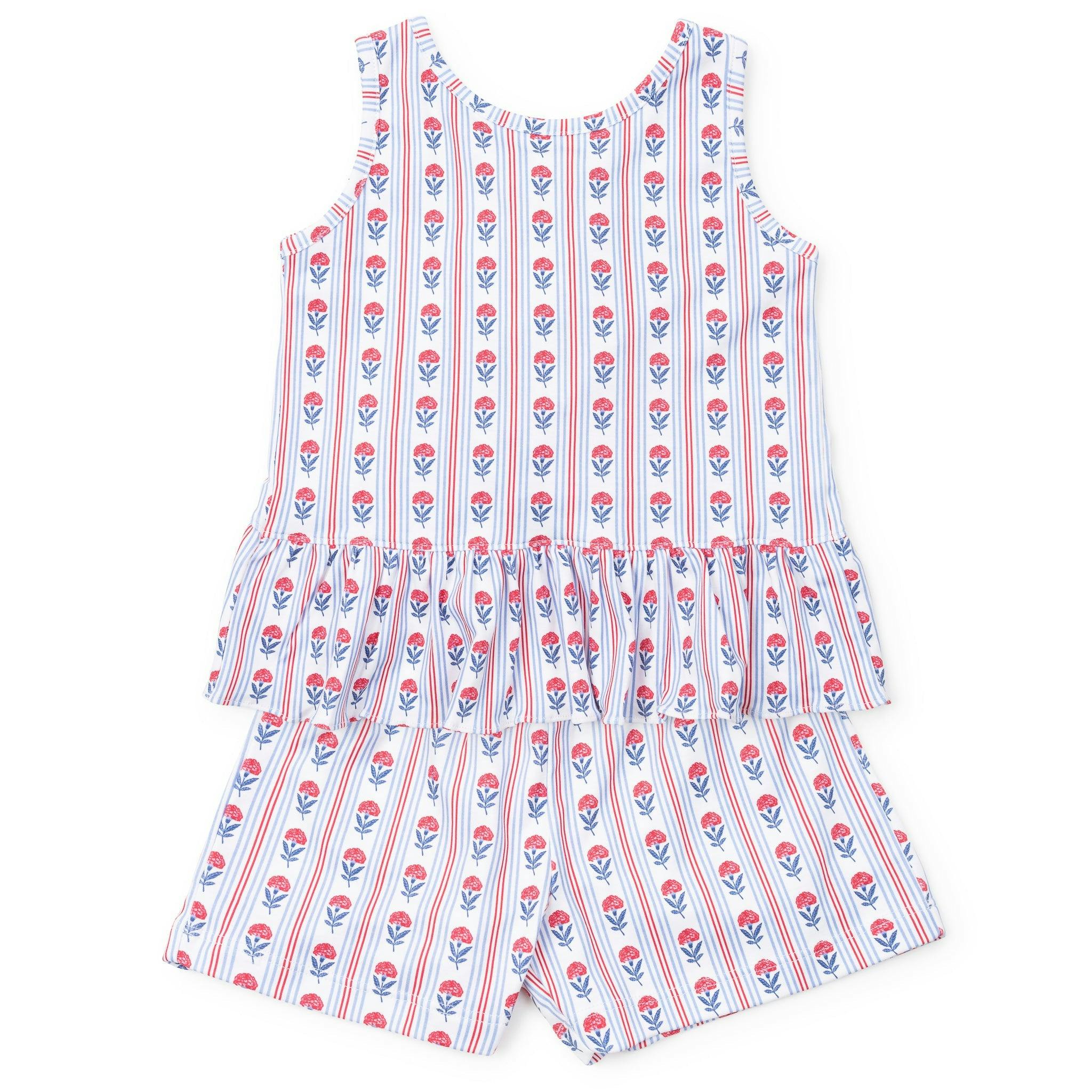 Poppy Girls' Short Set - Liberty Floral