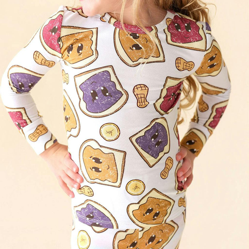 Peanut Butter Jelly Time Classic Pajama Set