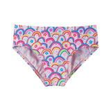 Rainbow Print Long Sleeve Rashguard Set