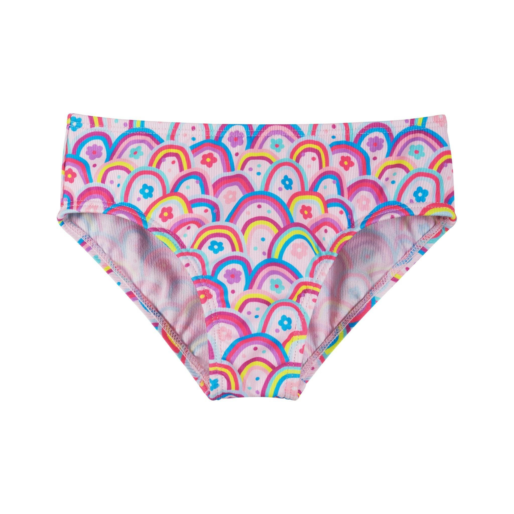 Rainbow Print Long Sleeve Rashguard Set