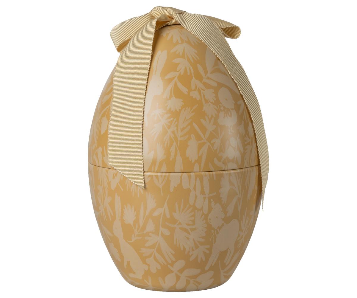 Easter egg, Medium - Cream yellow