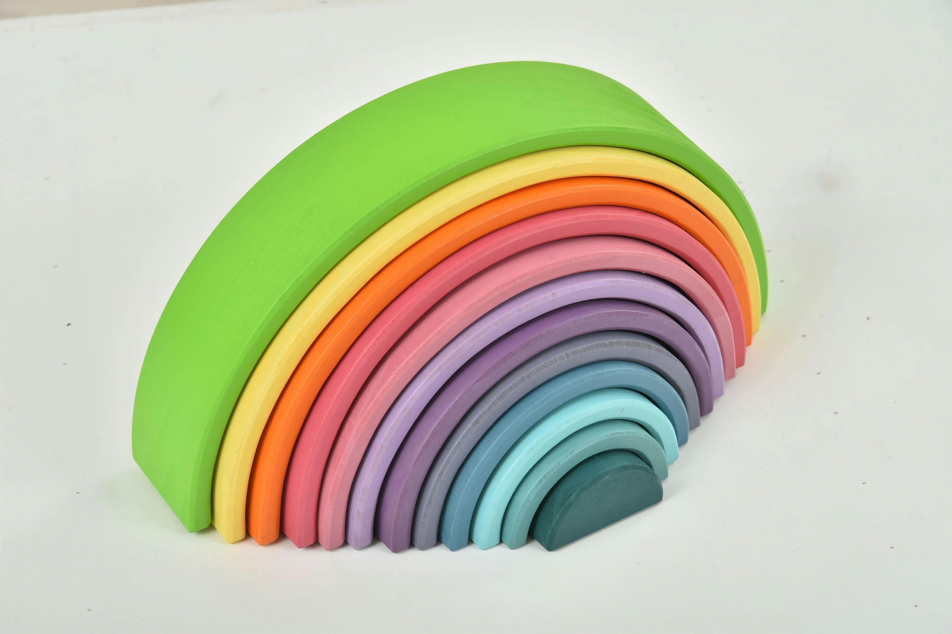 Avenlur Wooden Rainbow Stacker Blocks