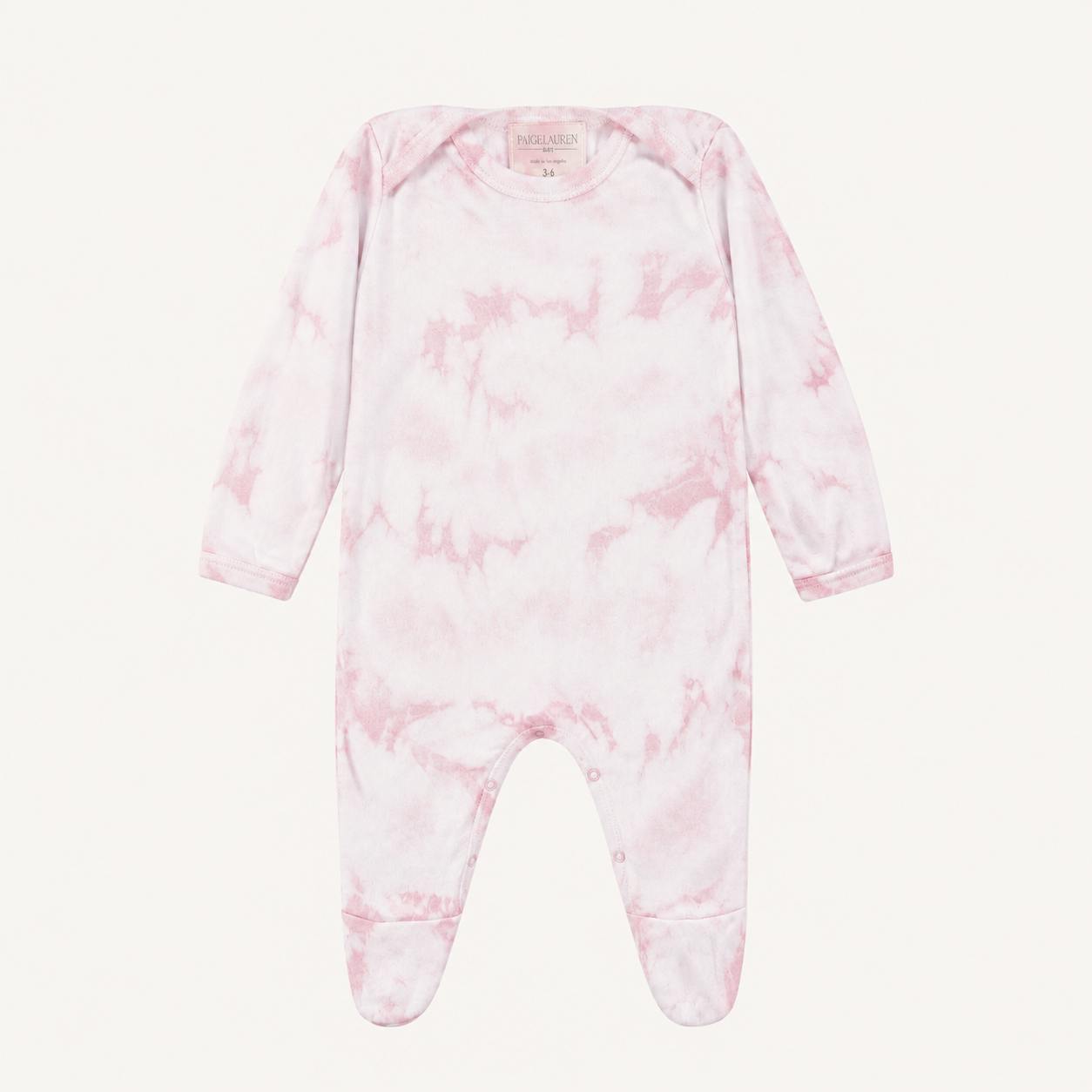 Crystal Rib Footie Pajama
