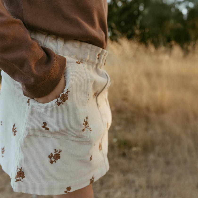 Organic Corduroy Skirt