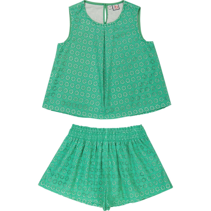 Frida Top And Short Set, Green