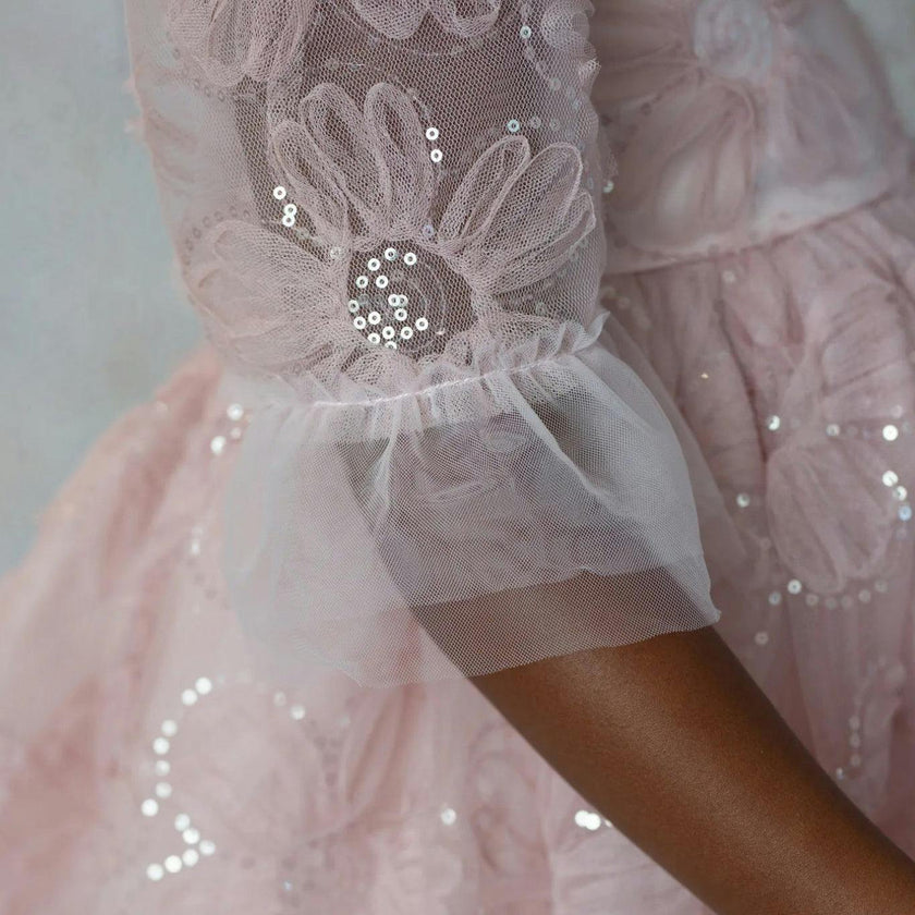 Blush Petal Music Box Dress