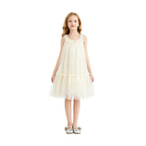 Delicate Dotted Ruffle Tier Dress