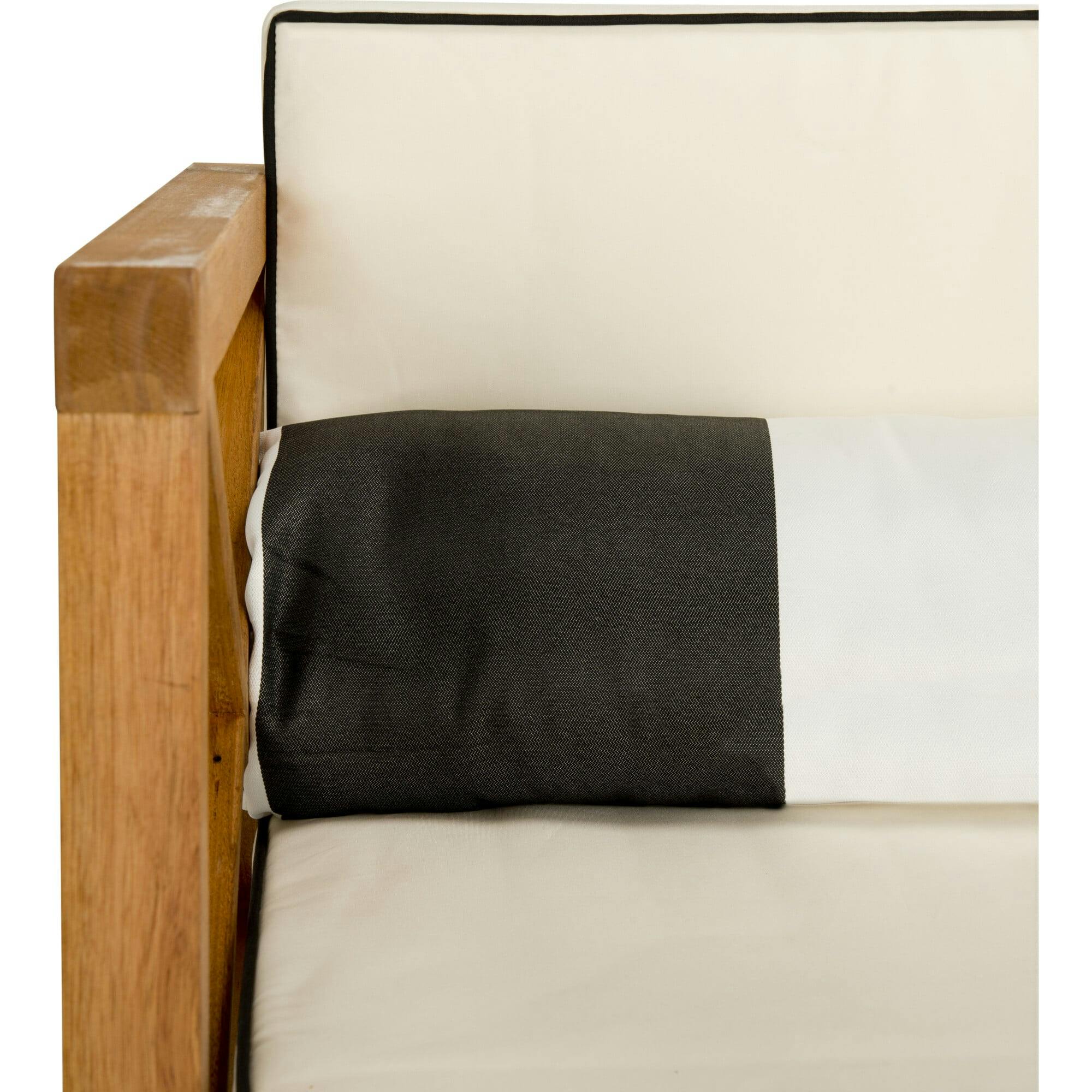 Nunzio 4-Piece Outdoor Set with Accent Pillows