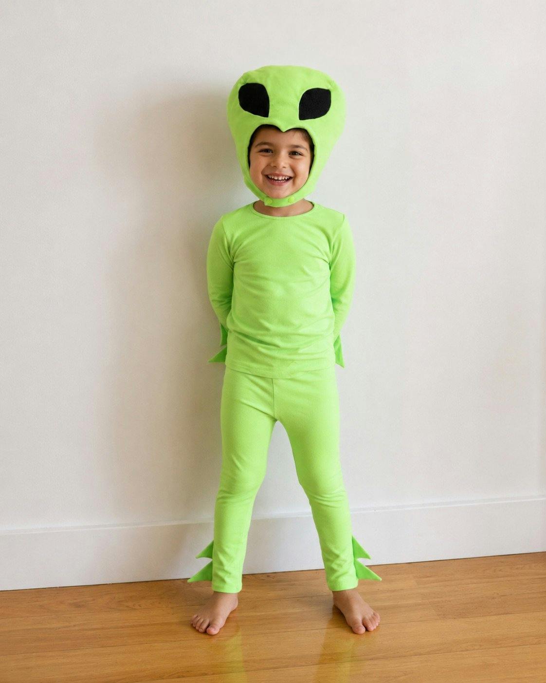 Cosmic Green Alien Halloween Costume
