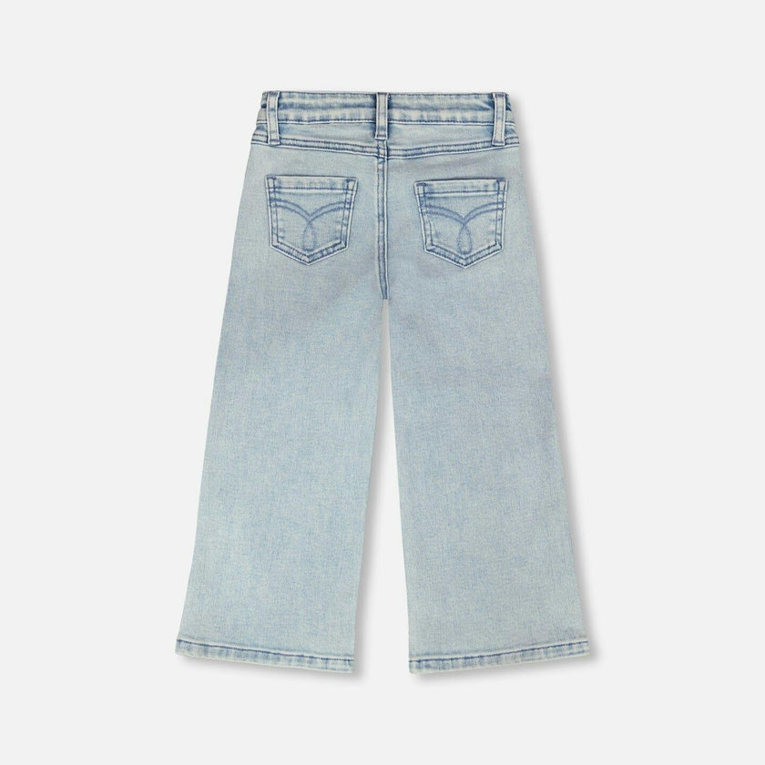 Wide Leg Denim Jeans