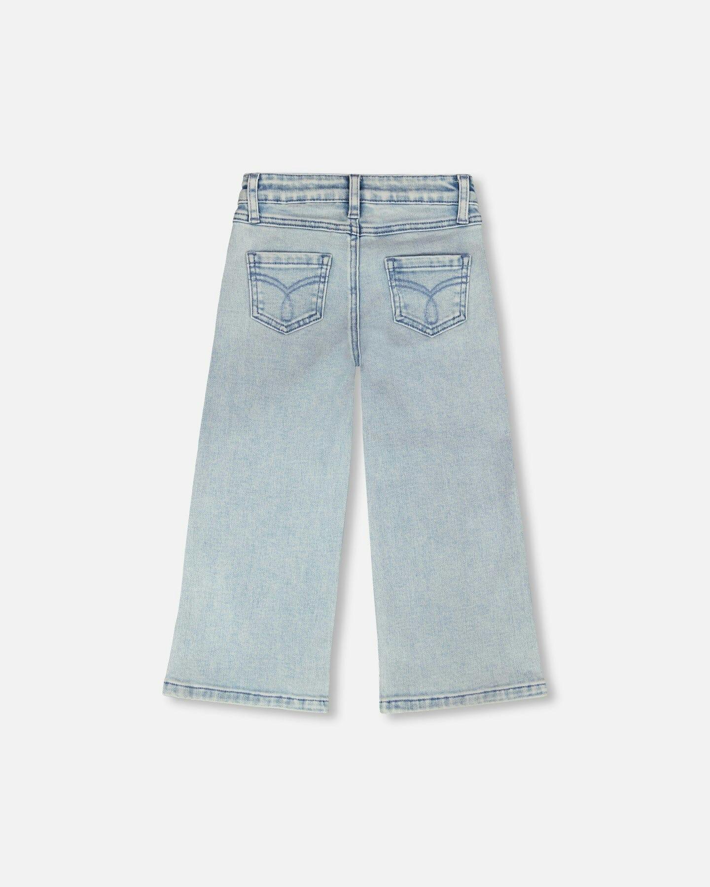 Wide Leg Denim Jeans