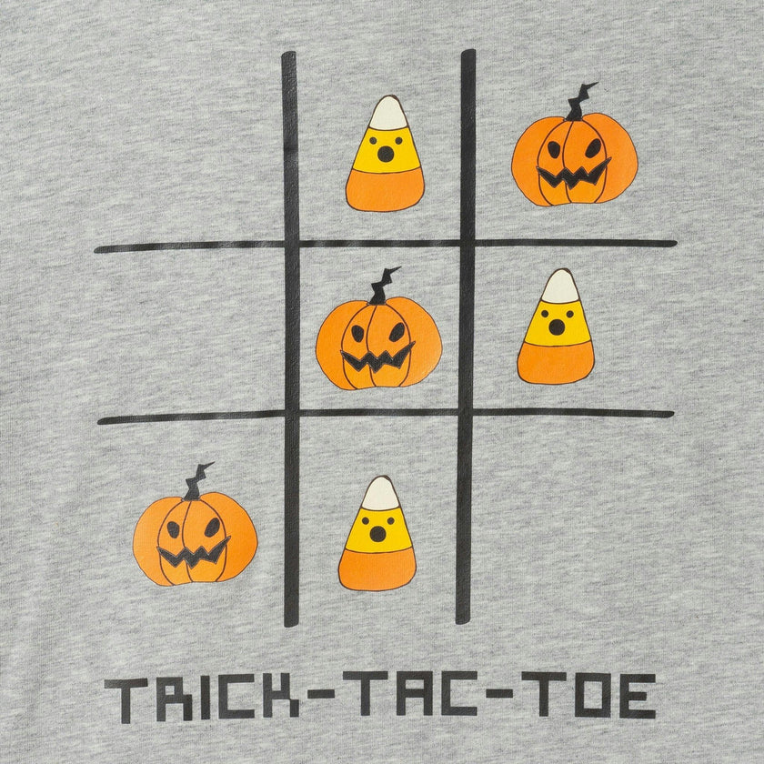 Boys Halloween Twofer Hooded Tee | Trick-Tac-Toe