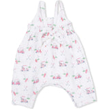 Baby Golf Carts Pink - Tie Back Romper