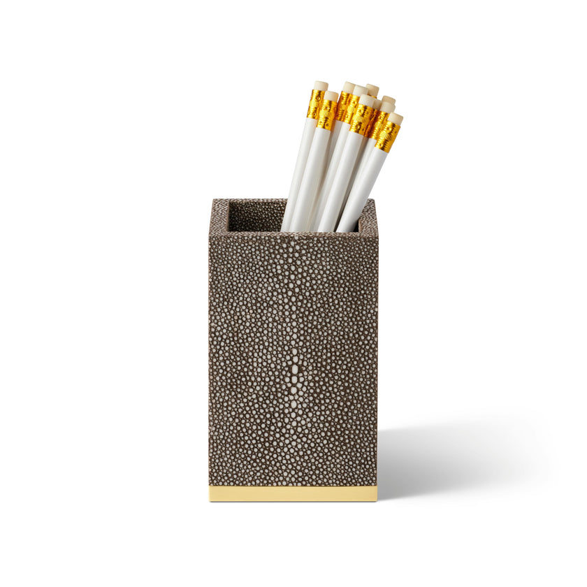 Shagreen Pencil Cup