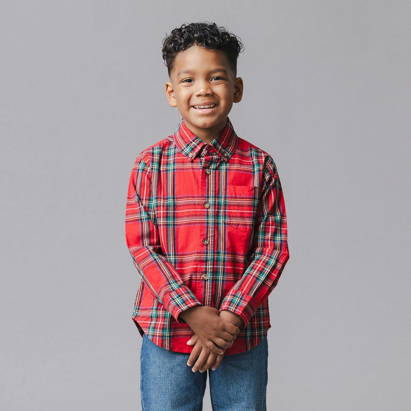 Organic Stretch Poplin Shirt