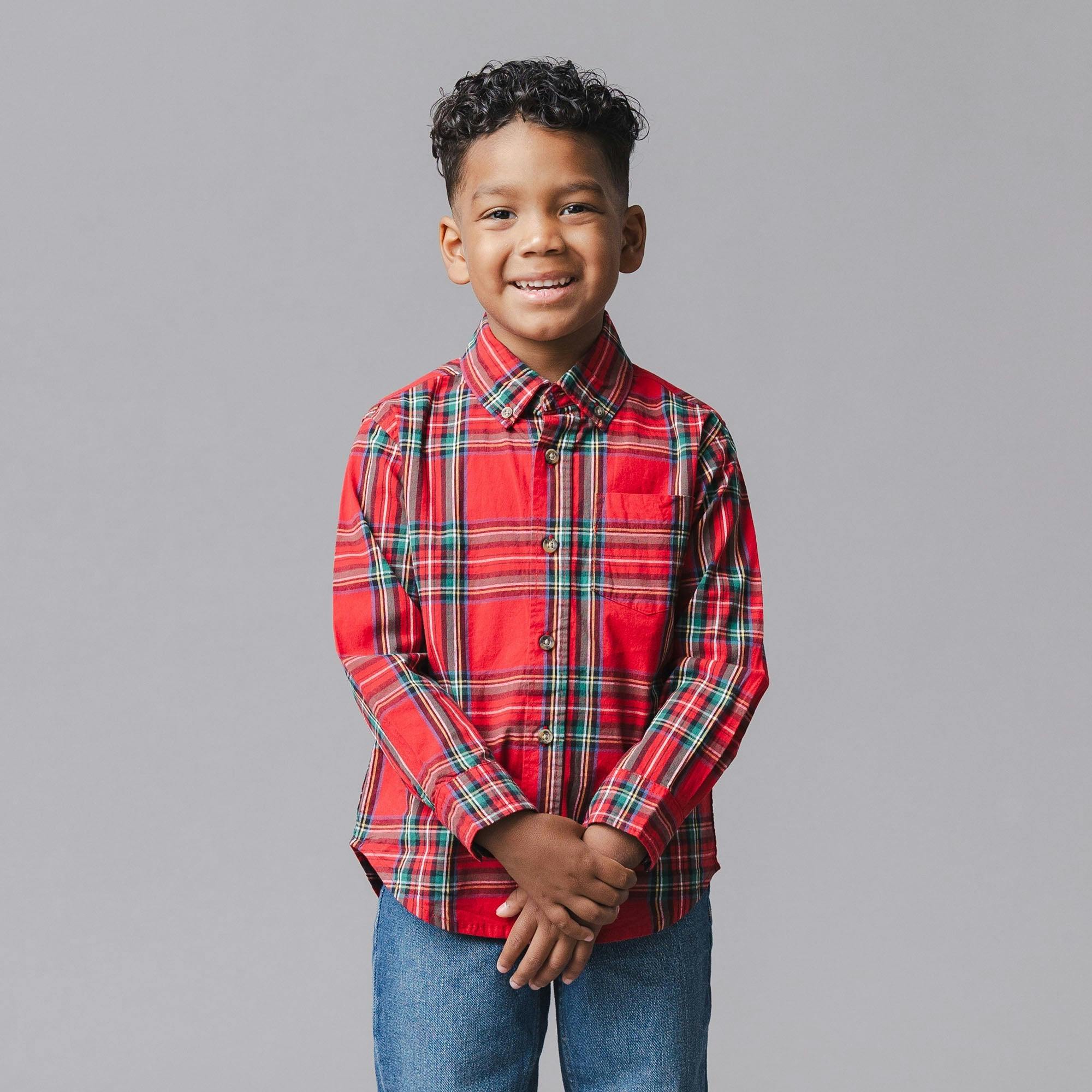Organic Stretch Poplin Shirt