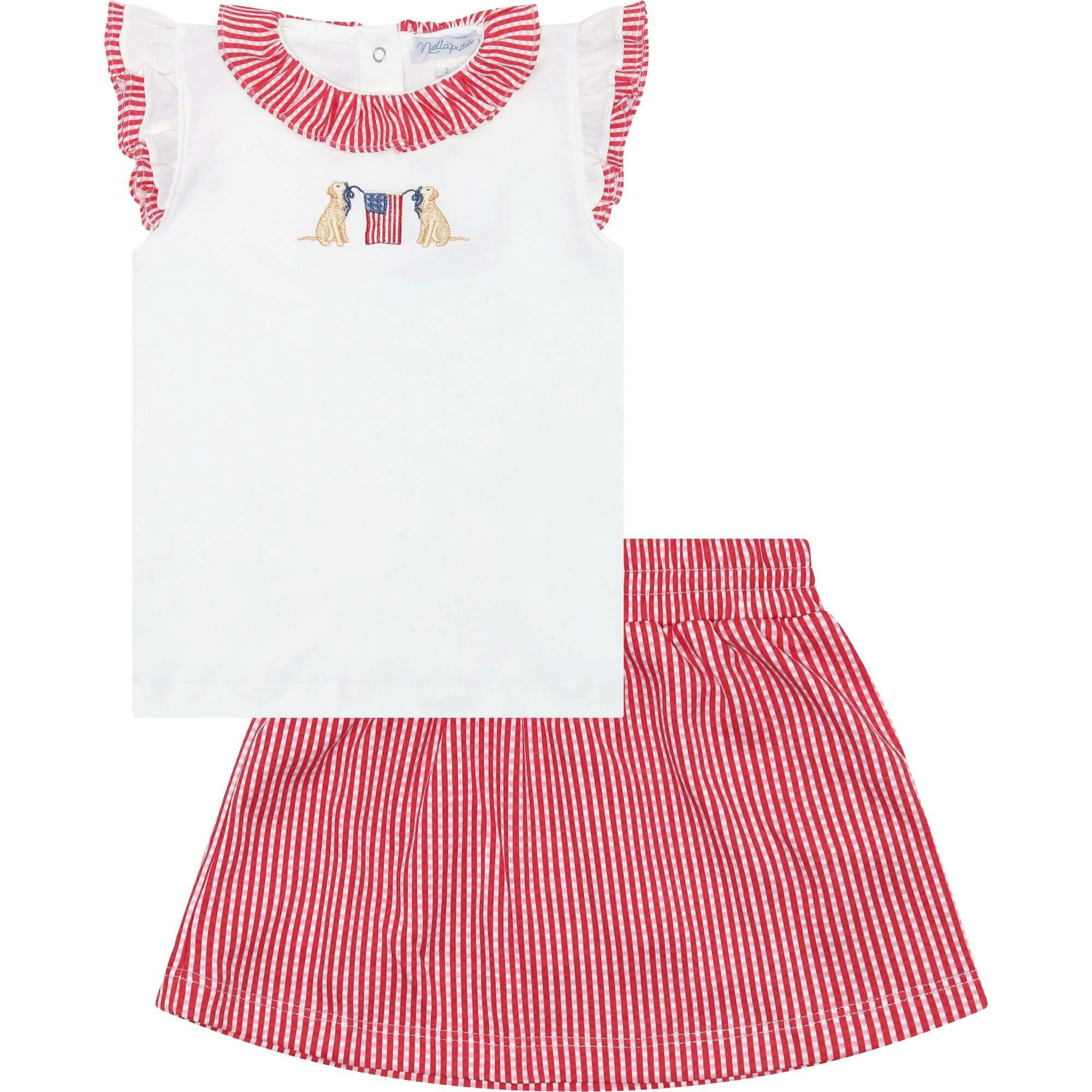 American Pups Classic Skort Set