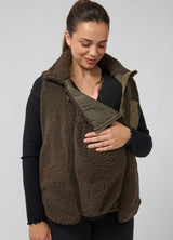 Sherpa Maternity Vest with Baby Carrier Insert