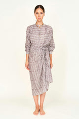 Florence Blouse in Grappa Minnow