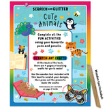 Scratch & Glitter Activity Book: Cute Animals