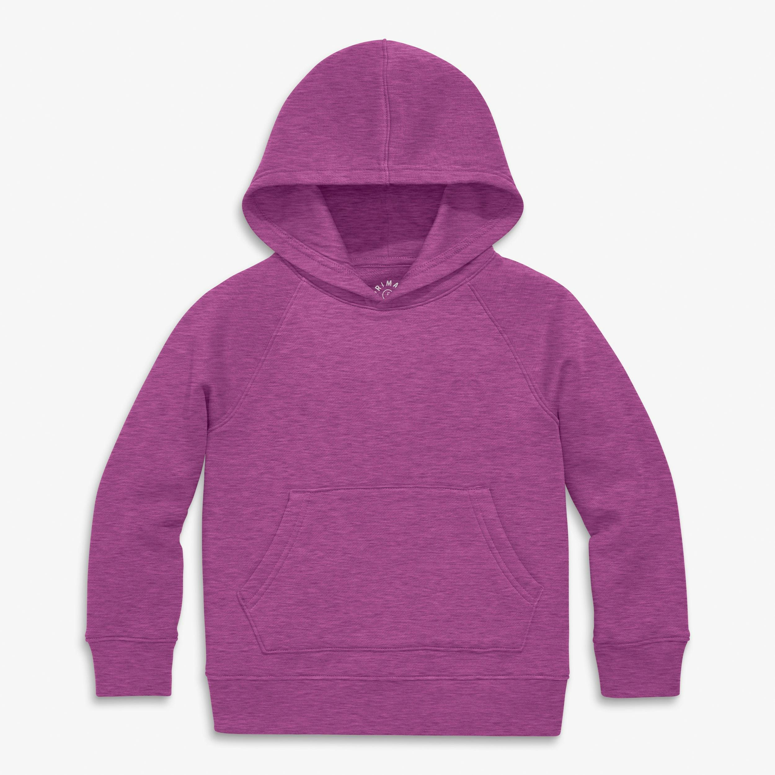Kids cozy fleece pullover hoodie