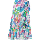 Women's Wrap Skirt - Puerto Viejo Print