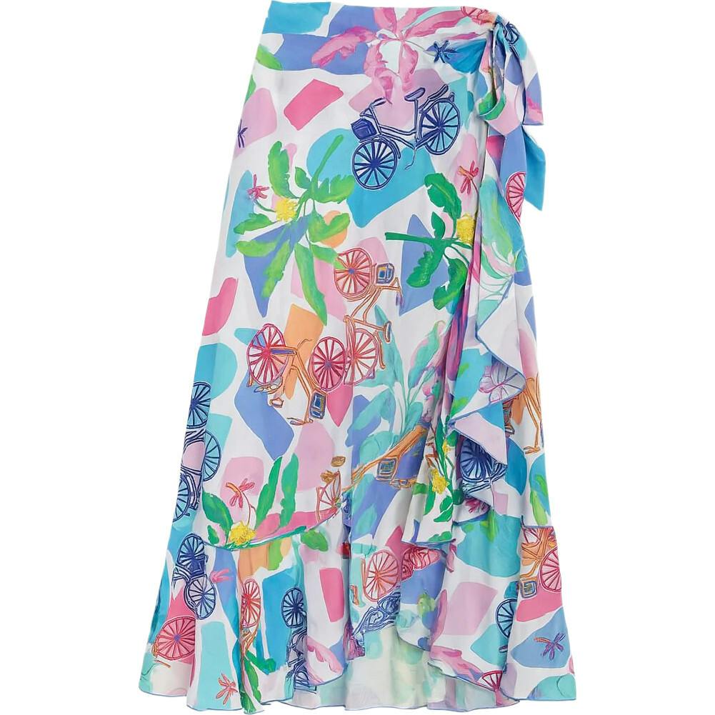 Women's Wrap Skirt - Puerto Viejo Print