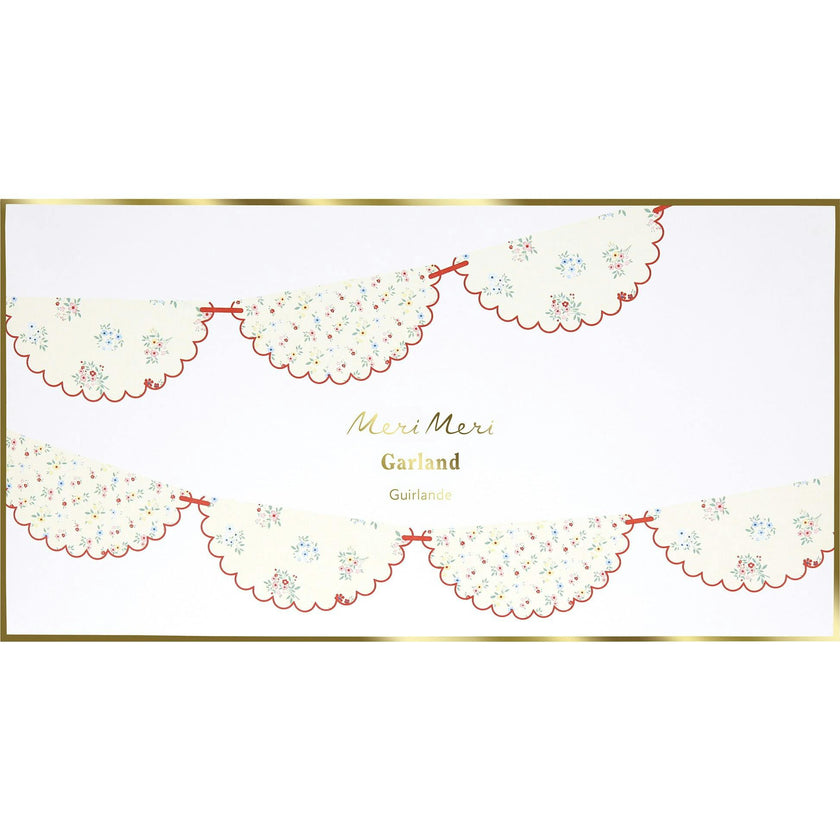 Ditsy Posy Paper Garland