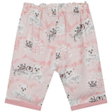 White & Pink T-Shirt + Trouser Set