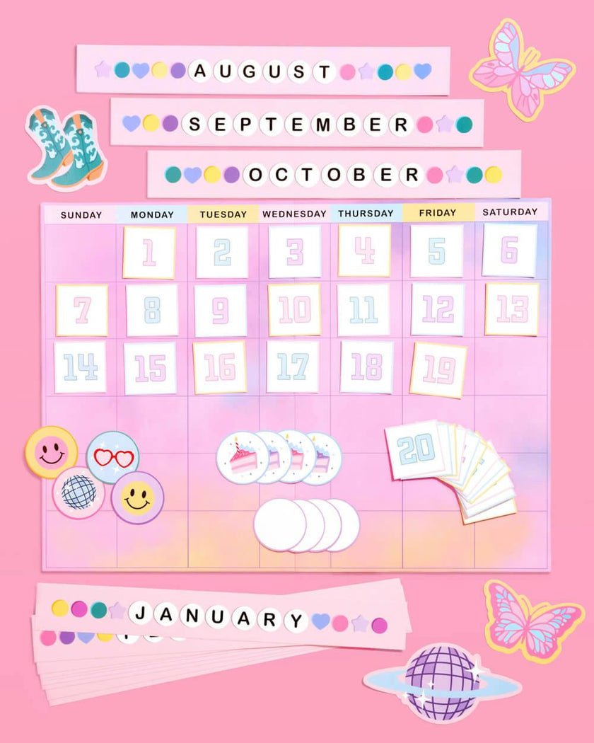 Eras Calendar Set - 79pc calendar set