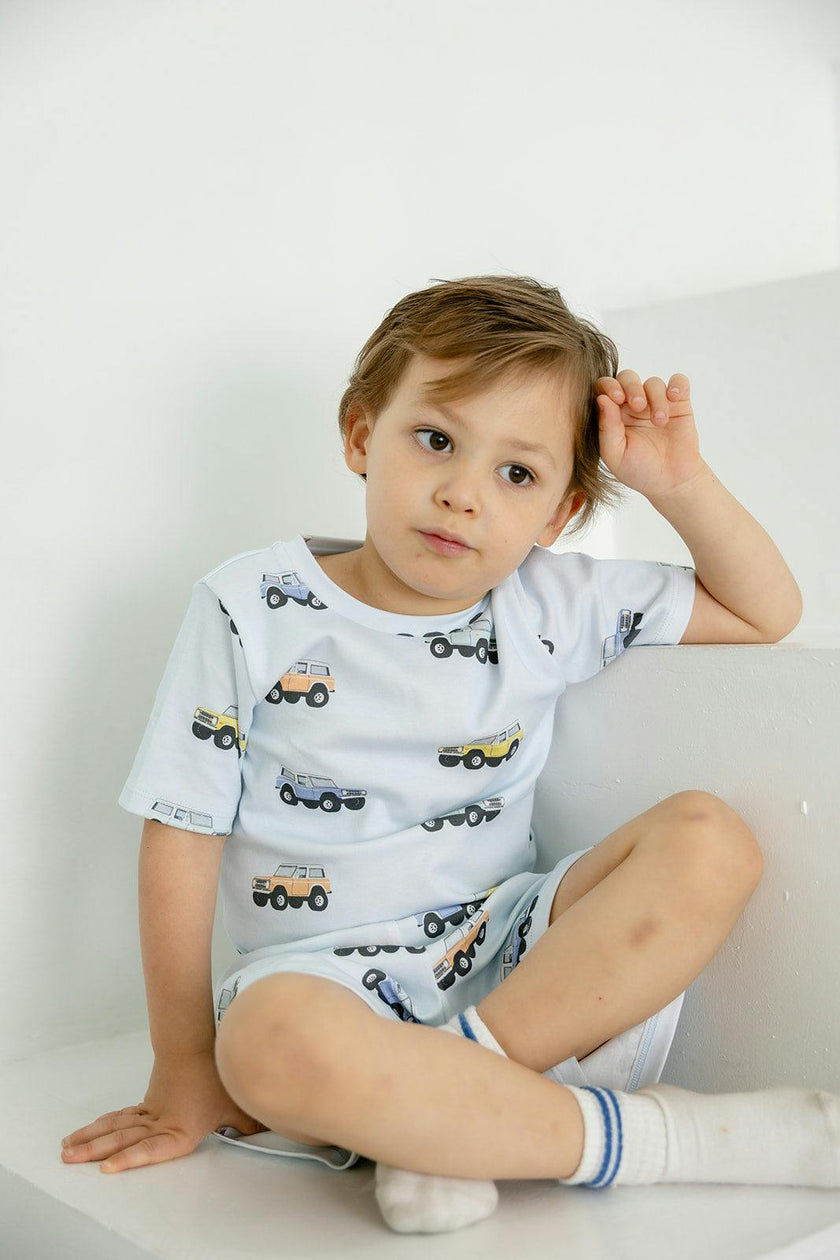 Bronco Pima Cotton Short Set