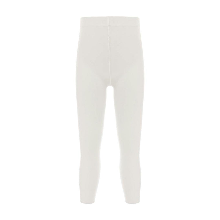 Cream Cotton Tights