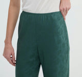 The Beverly Pant - Jadeite Floral Jacquard