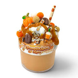Pumpkin Spice Latte Slime
