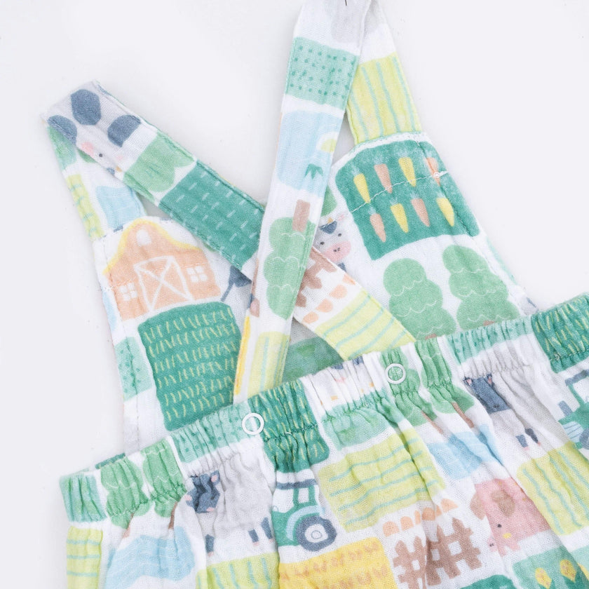 Patchwork Farm - Retro Sunsuit