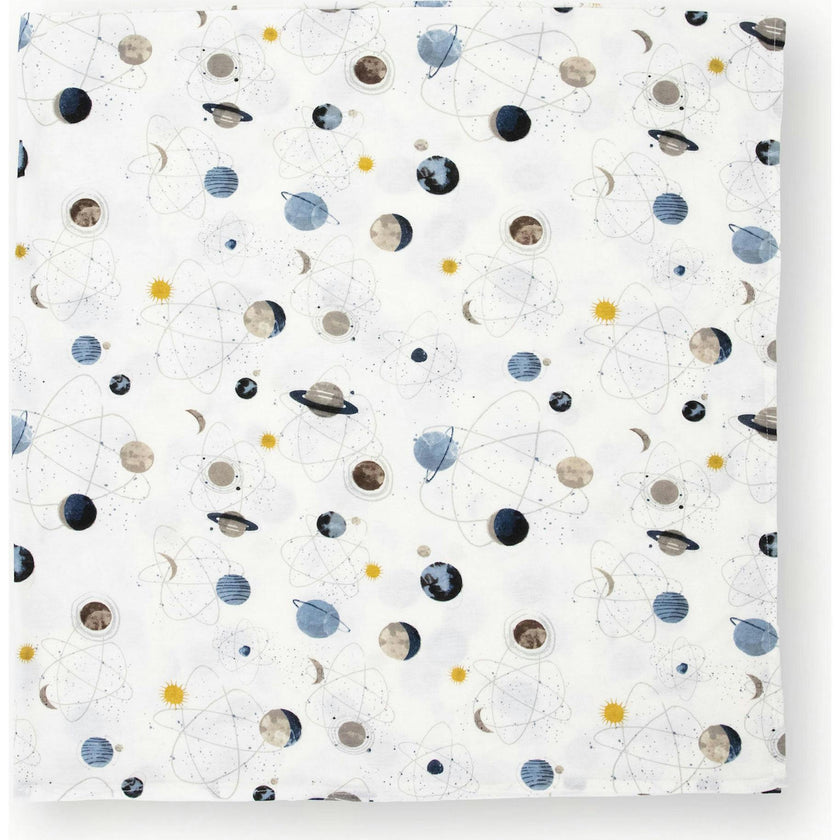 Stretch Knit Swaddle Blanket 2 Pack - Planets