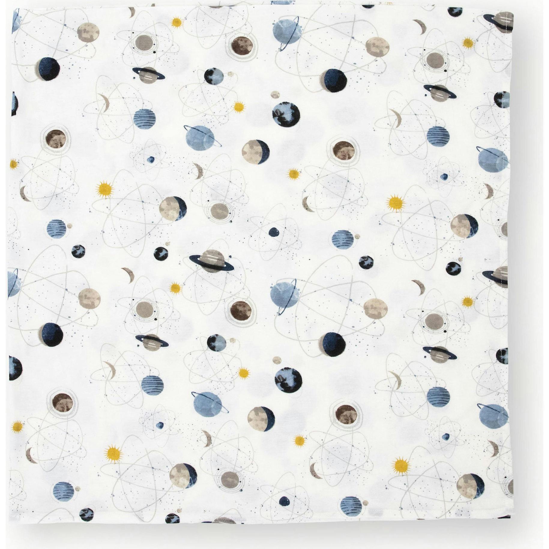 Stretch Knit Swaddle Blanket 2 Pack - Planets