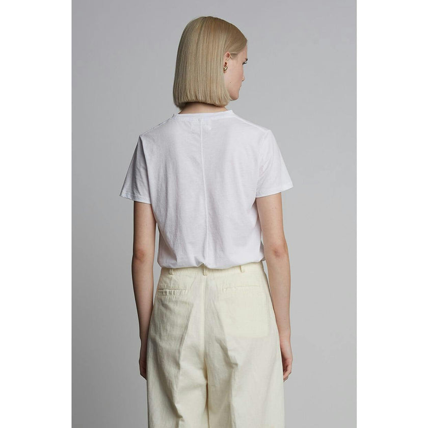 LARA CREW T-SHIRT | WHITE