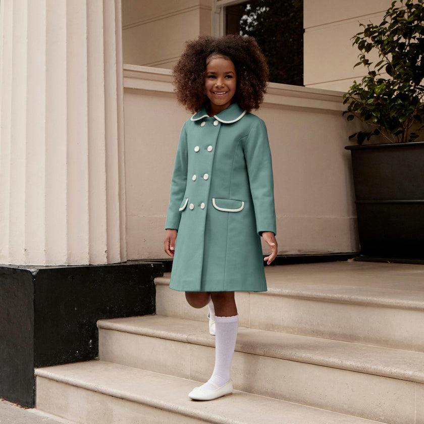 Belgravia Coat - Duck Egg