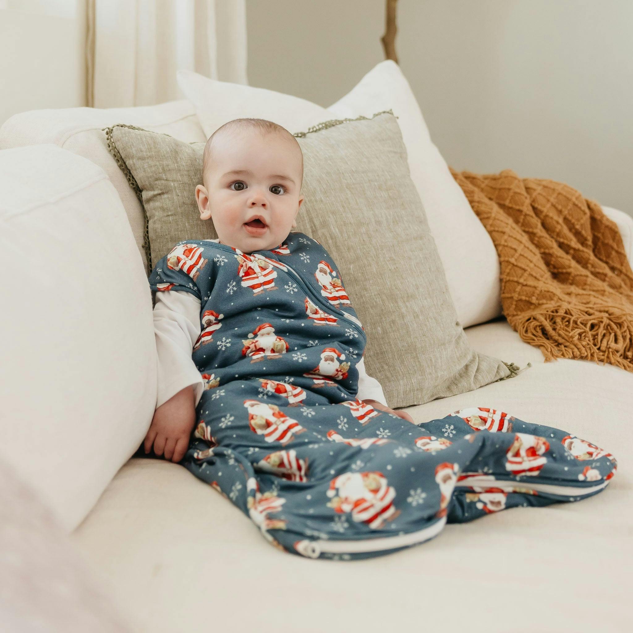 Bamboo Sleep Bag - Santa Claus