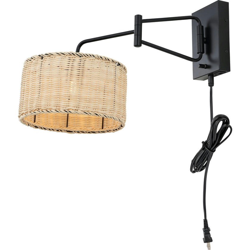 Bramley Wall Sconces with USB Port