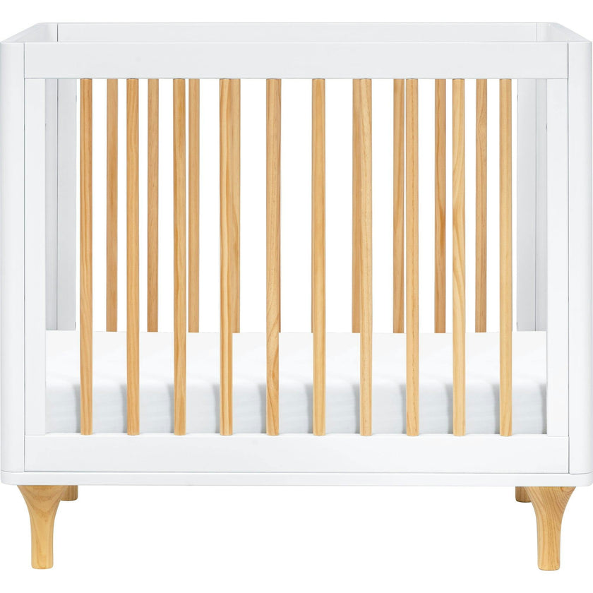 Lolly 4-in-1 Convertible Mini Crib and Twin Bed with Toddler Bed Conversion Kit
