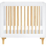 Lolly 4-in-1 Convertible Mini Crib and Twin Bed with Toddler Bed Conversion Kit